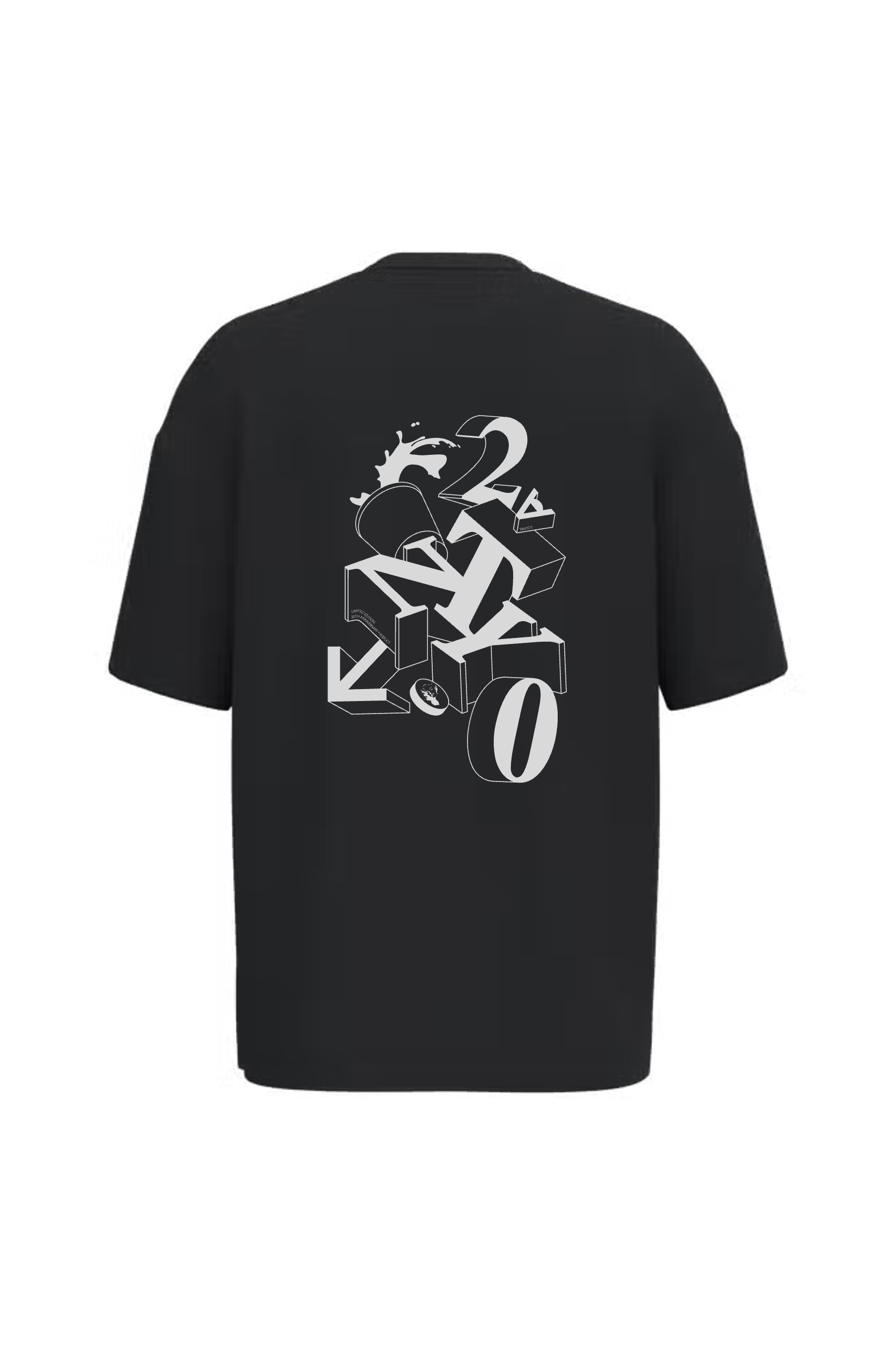 T-shirt noir - Spécial 20 ans dos