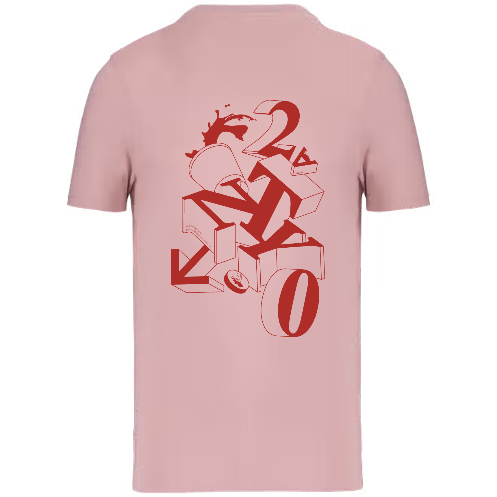 T-shirt NTY - Édition Spéciale 20 ans dos